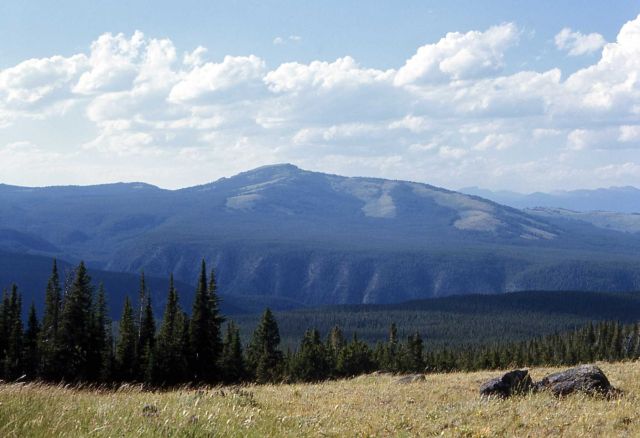 View of Tower Creek basin, a possible caldera Picture