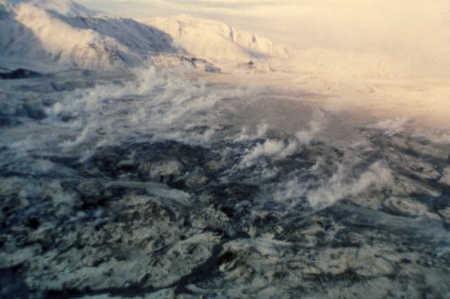 Mt St Helens May 19, 1980 mud flow Picture
