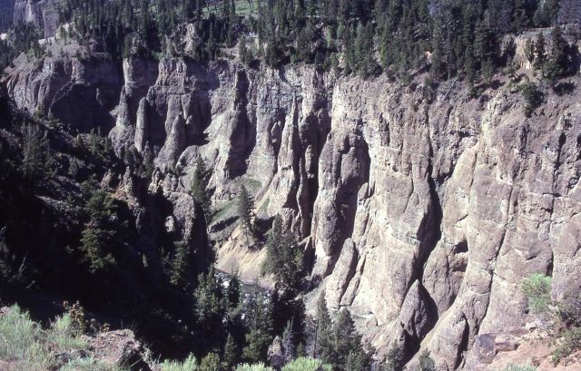Eocene Absaroka volcanics conglomerates in the Tower area Picture