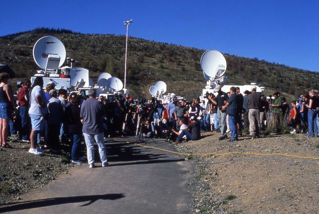 60 cameras! USGS interview after October 2, 2004 evacuation from Johnston Ridge, Mt St Helens Picture