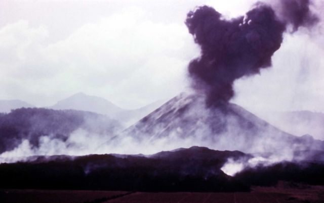 Paricutin, Mexico - one week old, first lava flow Picture