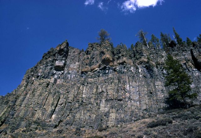 Obsidian Cliff Picture