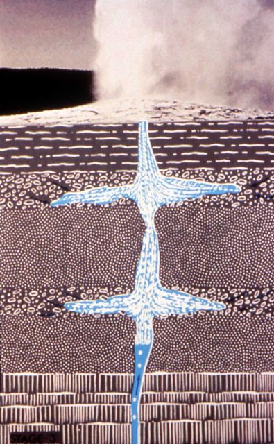 How geysers work - Underground thermal activity with geyser, Stage 3 Picture