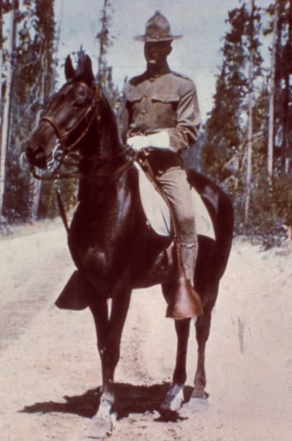 Mounted US Army Patrolman Picture