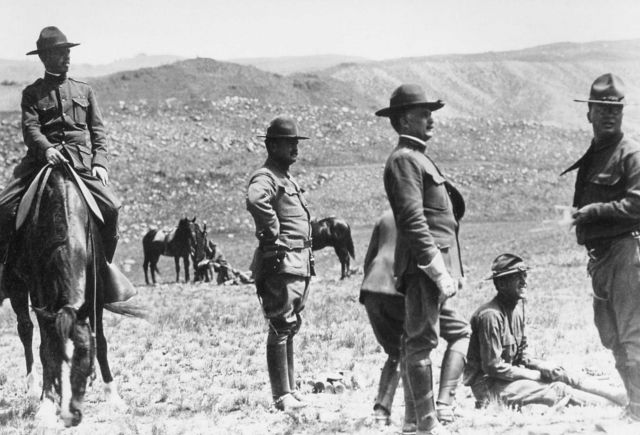 Soldiers at target range Picture