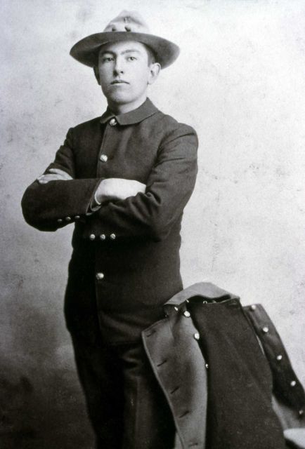 Herbert Angelo, 13th Cavalry, Fort Yellowstone Picture