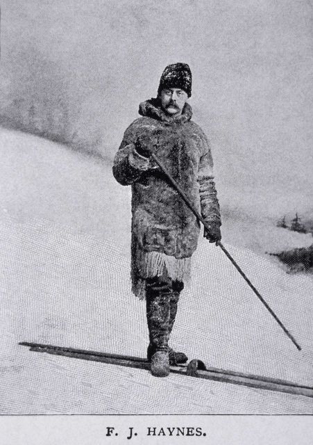 Frank J Haynes, photographer, 1887 winter expedition Picture