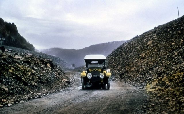 Automobile on Sylvan Pass Picture