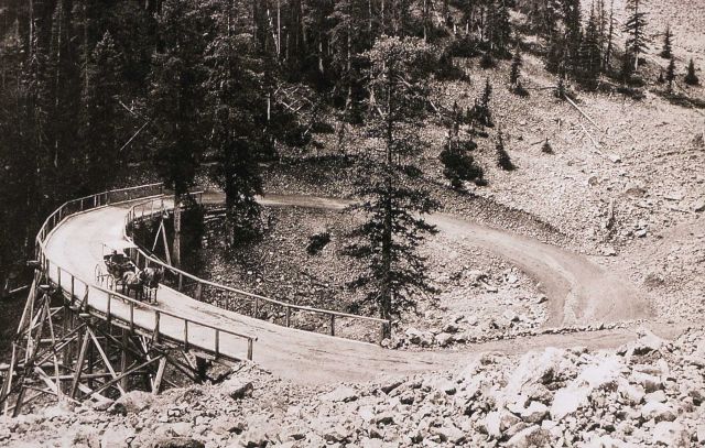 Corkscrew Bridge on the east entrance road Picture