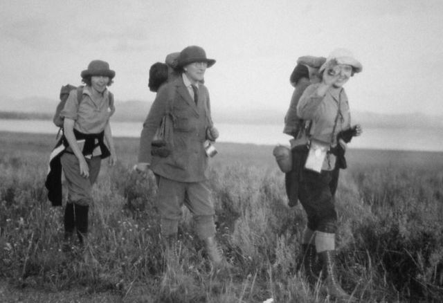 Three hikers Picture