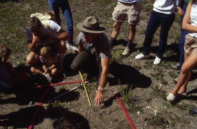 Richard Young giving interpretive program Picture