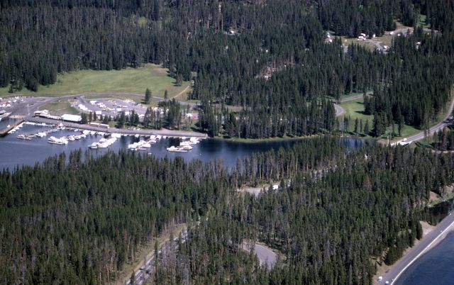 Aerial view of Bridge Bay Marina Picture