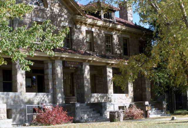 Albright Visitor Center in Mammoth Hot Springs Picture