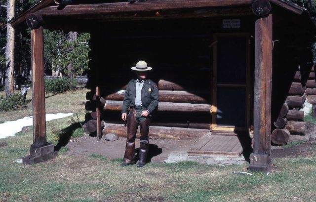 Park Point patrol cabin (mysteriously burned in the early 1990's) Picture