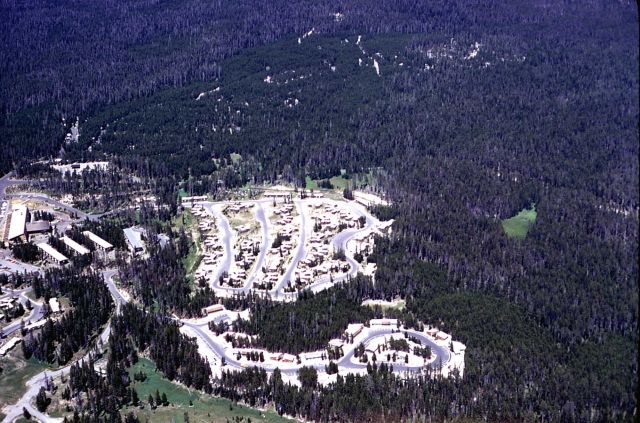 Aerial view of Canyon Village Picture