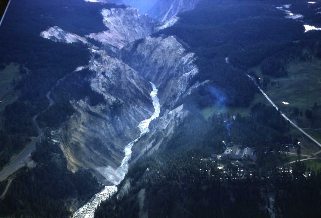 Aerial view of Canyon area Picture