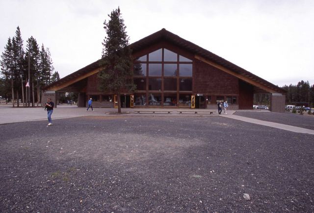 Old Faithful visitor center Picture