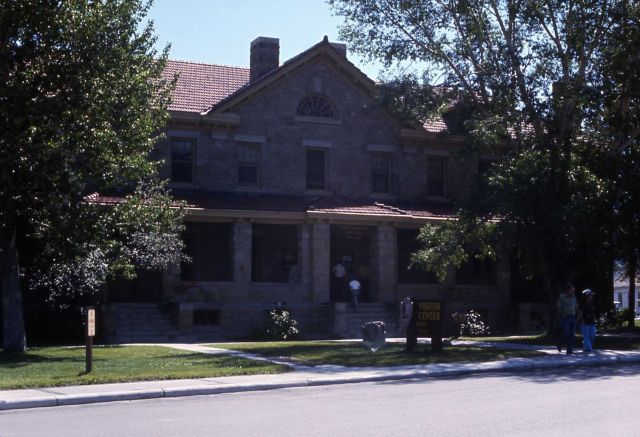 Albright Visitor Center at Mammoth Hot Springs Picture