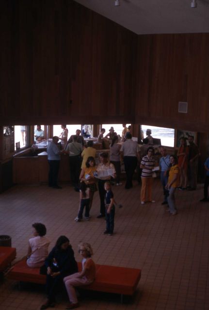 Old Faithful visitor center interior Picture