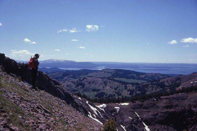 Yellowstone Lake from Top Notch Peak Picture