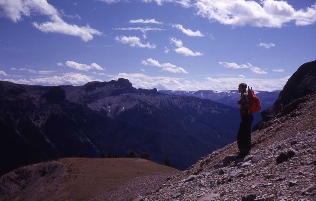 Eagle Peak from Colter Peak Picture