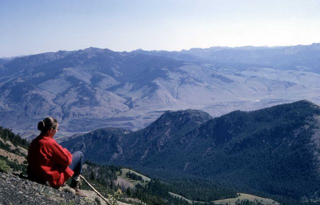 View looking east from Electric Peak Picture