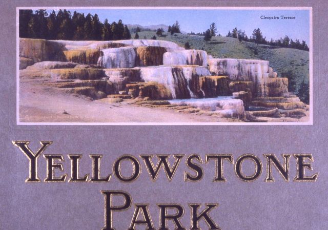 Cover of the Northern Pacific Railroad brochure 