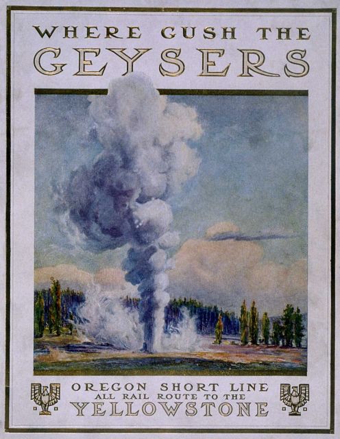 Cover of the Oregon Short Line brochure 