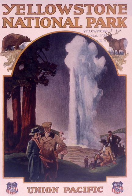Cover of the Union Pacific Railroad brochure 