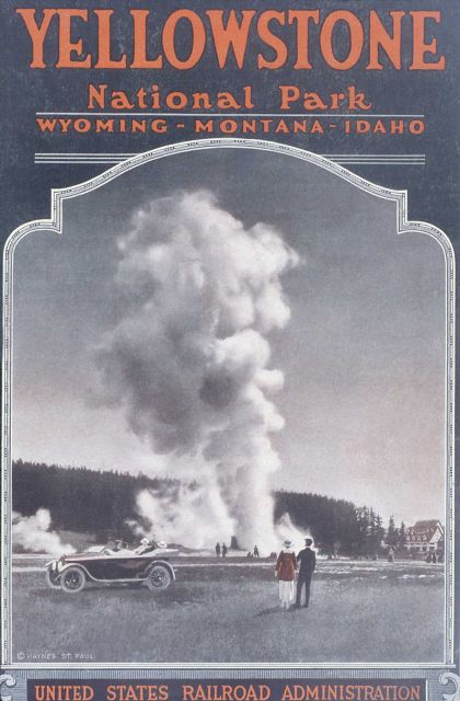 Cover of the United States Railroad Administration brochure 