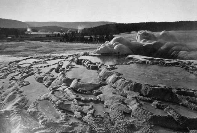 Upper Firehole, from Old Faithful crater Picture