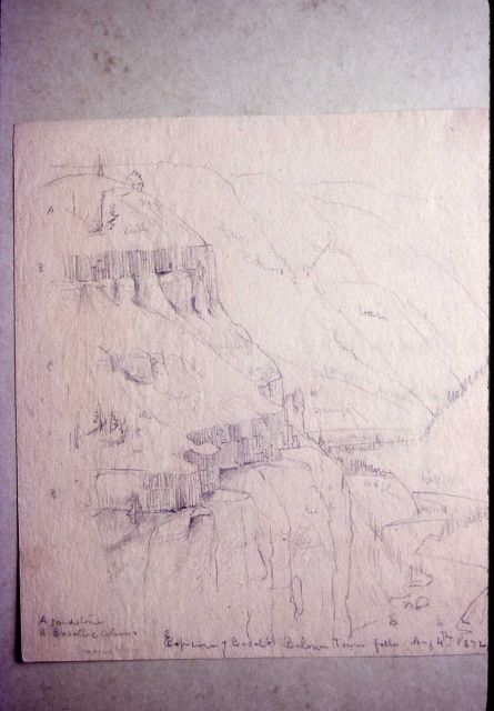 Henry W Elliot sketch - Museum catalogue - 11170 Picture