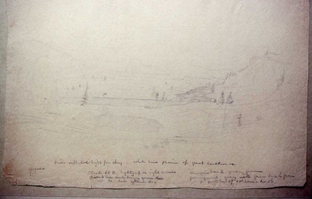 Henry W Elliot sketch - Museum catalogue - 11153 Picture