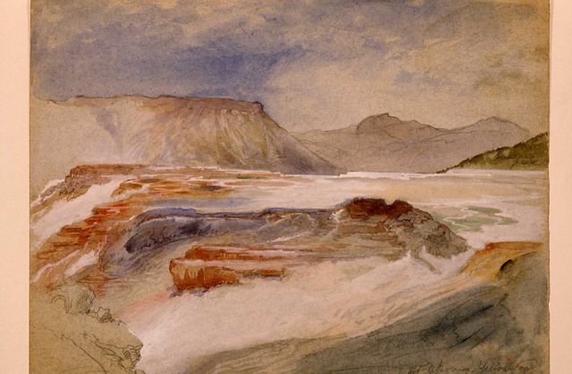 Hot Springs Yellowstone - YELL 8527 Picture