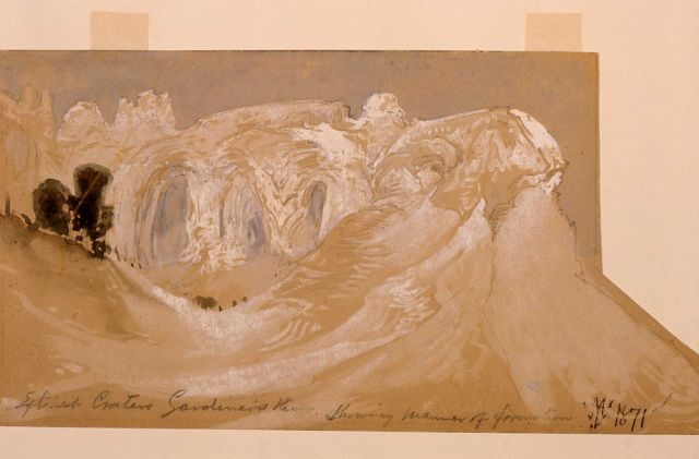 Extinct craters - Gardiner River - YELL 8532 Picture