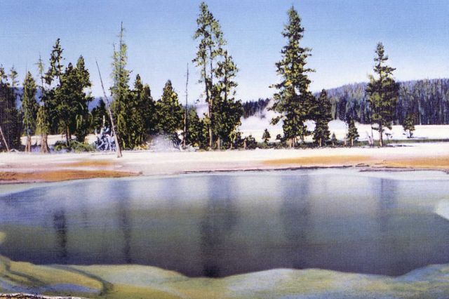 Postcard of Emerald Pool Picture