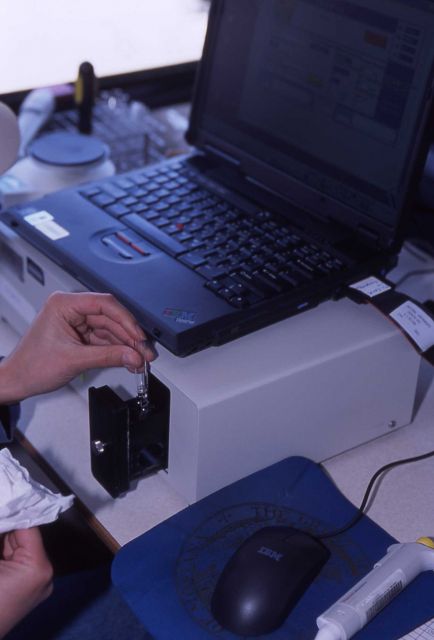 FP machine (bison brucellosis testing) Picture