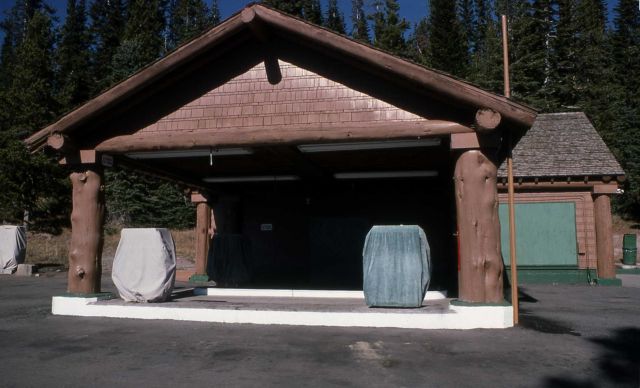Yellowstone Park Service Station at Lake (no longer in use) Picture