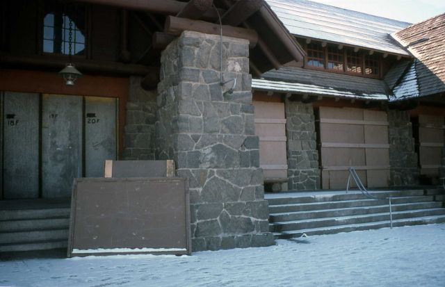 Old Faithful Hamilton Store, closed for the season Picture