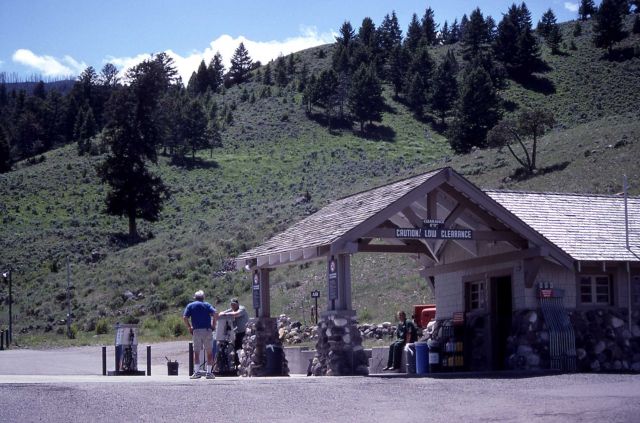 Yellowstone Park Service Station (YPSS) gas station at Mammoth Hot Springs Picture