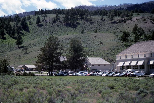 Mammoth Gas Station, Hamilton Store, Terrace Grill Picture