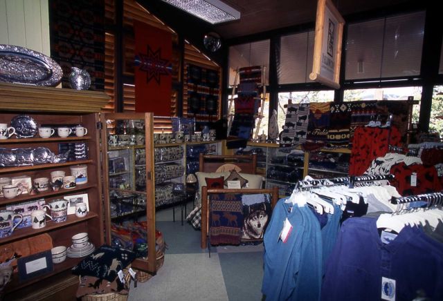 Interior of the Yellowstone Nature Shop (Hamilton Store) at Canyon Village Picture