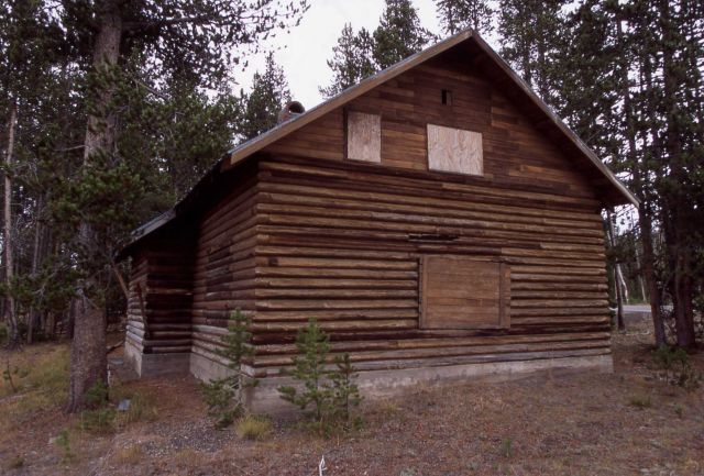 Haynes Photo Shop, built 1897, moved about 1935 adjacent to Grand Loop Road in the Old Faithful area Picture