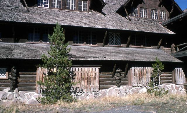 Old Faithful Inn closed for the season Picture