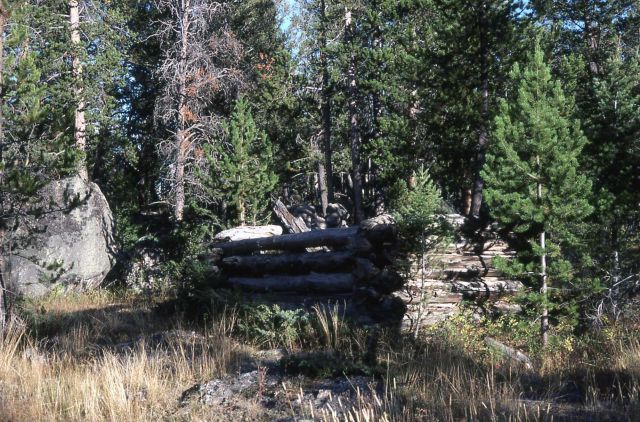 Poacher's cabin in the Blacktail area Picture