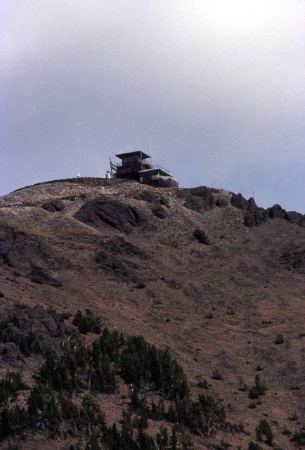 Mt Washburn fire lookout Picture