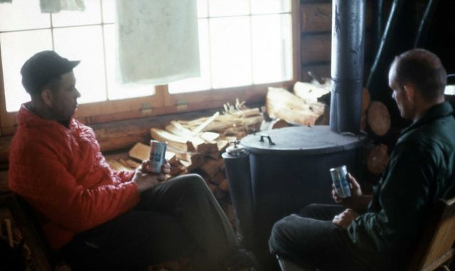 Miller patrol cabin, Bob Marcy & Gary Brown Picture