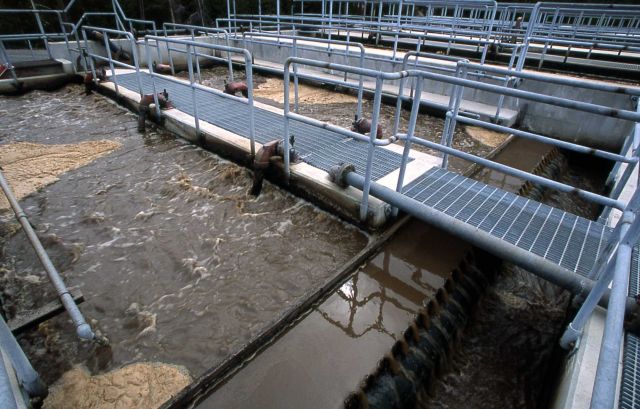 Old Faithful sewer plant Picture