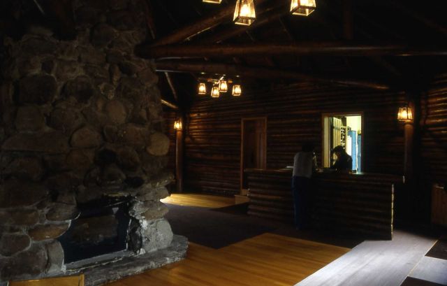Interior of the Lake Ranger Station Picture