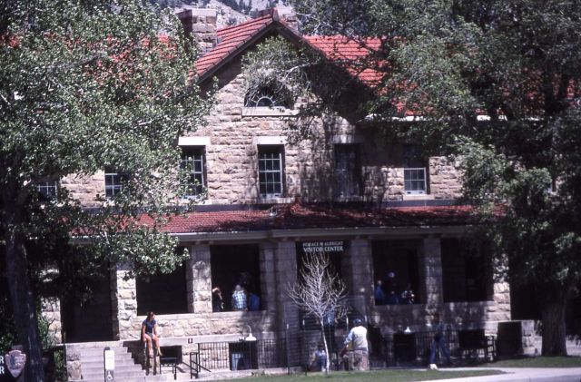Albright Visitor Center at Mammoth Hot Springs Picture